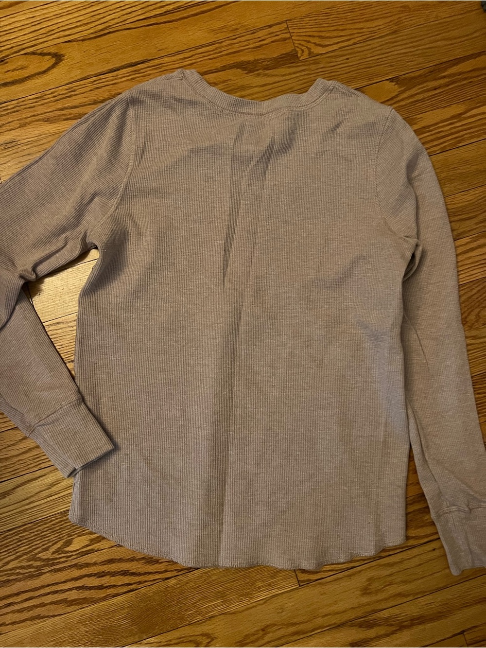 Warm Essentials Thermal Shirt - Heathered Pink